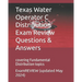 Texas Water Operator C Distribution Exam Review Questions & Answers: covering Fundamental distribution topics
