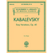 Easy Variations, Op. 40: Schirmer Library of Classics Volume 2059