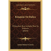 Bosquejo De Italica: O Apuntes Que Juntaba Para Su Historia (1827)