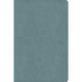 CSB Giant Print Single-Column Bible, Earthen Teal Suedesoft Leathertouch
