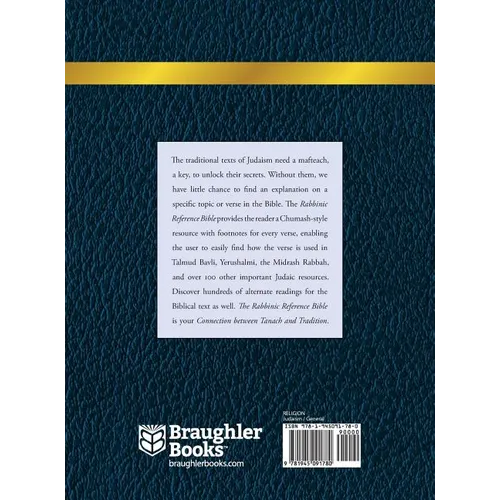 Rabbinic Reference Bible: The Connection Between Tanach and Tradition: Volume II Exodus
