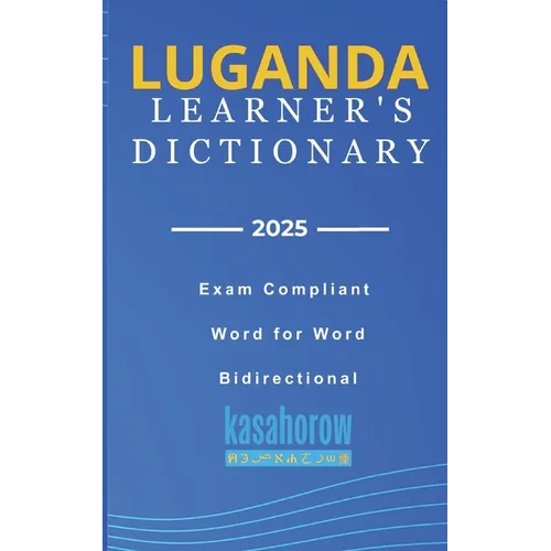 Luganda Learner's Dictionary: Luganda-English, English-Luganda