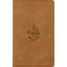 ESV Vest Pocket New Testament with Psalms and Proverbs, Red Letter (Trutone, Nubuck Caramel, Wildflower Design)