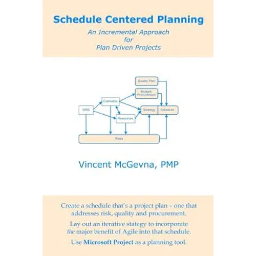 Schedule Centered Planning: An Incremental Approach for Plan Driven Projects