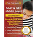 SSAT and ISEE Middle Level Test Prep Guide: Review Book with Practice Exam Questions [Includes Detailed Answer Explanations]
