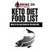 Keto Diet Food List: What to Eat and Avoid on The Keto Diet