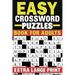 Easy Crossword Puzzles Book For Adults: Extra Large Print Crossword Puzzles Book With Solutions