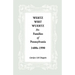 Wertz, Wirt, Wuertz, Etc. Families of Pennsylvania, 1400's-1900