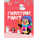 Christmas party coloring book: 100 pages funny coloring book for christmas celebration EP.2 (Books8)