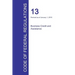 Code of Federal Regulations Title 13, Volume 1, January 1, 2016