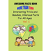 Awesome Facts Book: More Than 1000 Interesting Trivia and Random, Hilarious Facts For All Ages Vol. 1