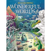 3D Coloring Wonderful Worlds: Coloring Book for Adults and Teens