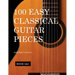 100 Easy Classical Guitar pieces Book 1&2: In standard notation and tablature