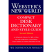 Webster's New World Compact Desk Dictionary and Style Guide, Second Edition