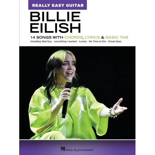 Billie Eilish: Really Easy Guitar Songbook