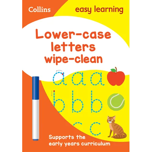 Lower-Case Letters: Wipe-Clean