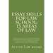 Essay Skills For Law School: 13 Areas of Law: Constitutional law Contracts Wills/Real Property Remedies/ Business Associations Professional Conduct