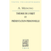 Theorie de l'Objet & Presentation Personnelle