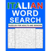 Italian Word Search Puzzles For Adults And Seniors: Large Print italian word search for adults and seniors to learn new vocabulary and improve foreign