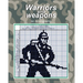 Warriors and weapons - 50 nonograms