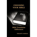 Choosing Your Bible: Bible Translation Differences