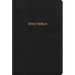 KJV Large Print Thinline Bible, Black Leathertouch