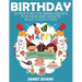 Birthday: Super Fun Coloring Books for Kids and Adults