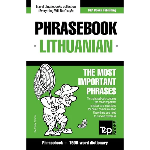 English-Lithuanian phrasebook & 1500-word dictionary