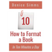 How to Format a Book in Ten Minutes a Day
