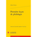Premiere Lecon de Philologie