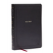 KJV Giant Print End-Of-Verse Reference Bible, Black Leathersoft, Red Letter, Comfort Print (Thumb Indexed)