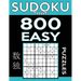 Sudoku Book 800 Easy Puzzles: Sudoku Puzzle Book With Only One Level of Difficulty