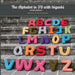 The Alphabet in 3D with bigunki. Crochet patterns