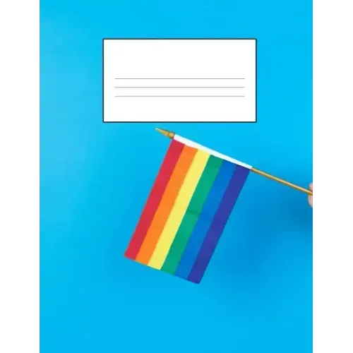 Pride Story Paper Book - The Rainbow Flag: Story Paper Book
