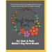 Color Paste And Cut A Happy Mother's Day Paper Flower Wreath For Ages 5 And Up Cut, Color & Paste Mother's Day Floral Wreath