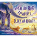 Where Do Big Creatures Sleep at Night?