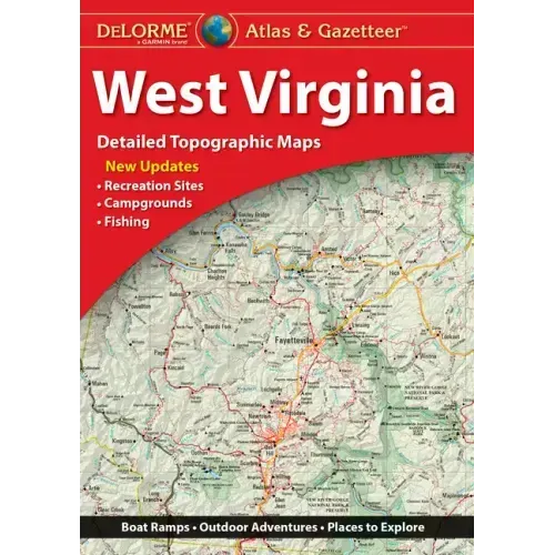 Delorme Atlas & Gazetteer: West Virginia