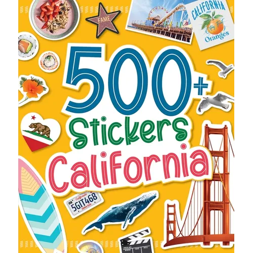 500 Stickers: California