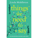 Things We Need to Say: A heartfelt and unforgettable romance of second chances