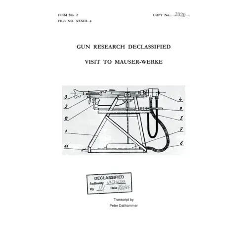 Gun Research Declassified: Visit to Mauser-Werke