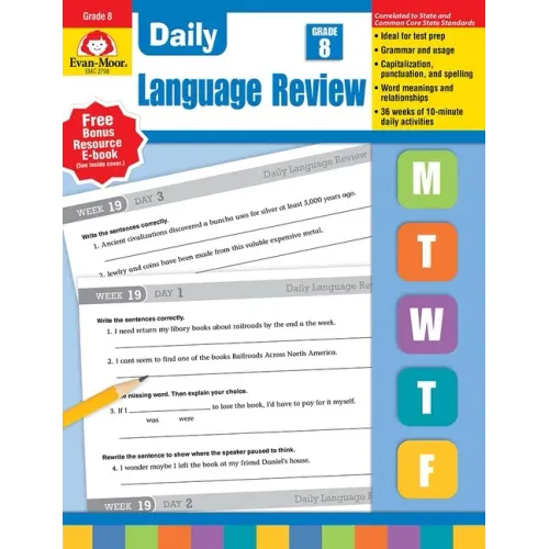 Daily Language Review, Grade 8 Teacher Edition