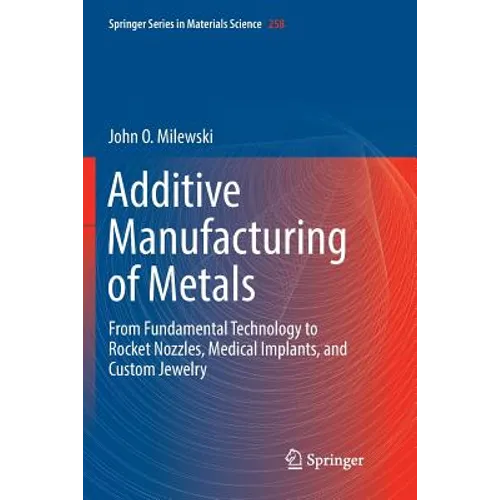 Additive Manufacturing of Metals: From Fundamental Technology to Rocket Nozzles, Medical Implants, and Custom Jewelry