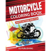 Motorcycle Coloring Book. Moto Action and Fun