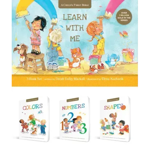A Child's First Bible Learn with Me Set with Carrying Case