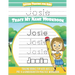 Josie Letter Tracing for Kids Trace my Name Workbook: Tracing Books for Kids ages 3 - 5 Pre-K & Kindergarten Practice Workbook