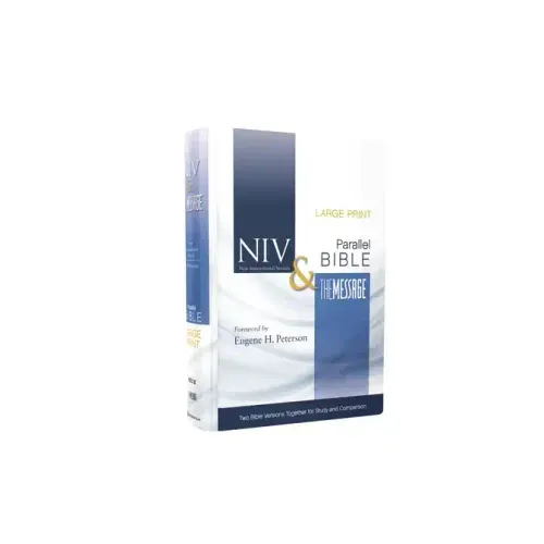 Side-By-Side Bible-PR-NIV/MS-Large Print: Two Bible Versions Together for Study and Comparison