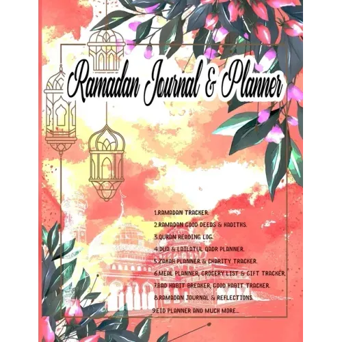 Ramadan Journal & Planner: Ramadan Gift For Women Mom, Islamic Fasting Tracker Ramadan Reflections Goal Tracker To Do List Undated(8.5x11)" 70 Pages