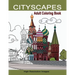 Cityscapes Adult Coloring Book: Detailed Coloring Pages Line Drawings of Famous Global Iconic Buildings & Landscapes High Resolutions Images with Land