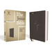 The Jesus Bible, ESV Edition, Cloth Over Board, Grey