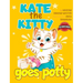 Kate the Kitty Goes Potty: Fun Rhyming Picture Book for Toddlers. Step-by-Step Guided Potty Training Story Girls Age 2 3 4 (Kate the Kitty Series Book